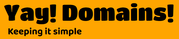 Yay! Domains!